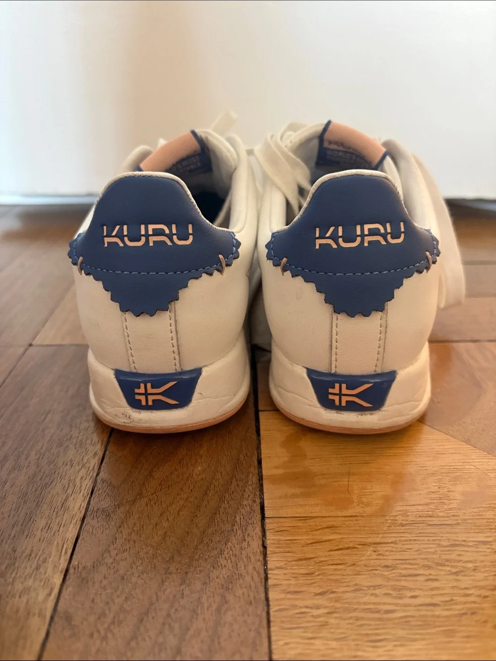 KURU Women’s Roam White Low-Top Lace-Up Sneakers